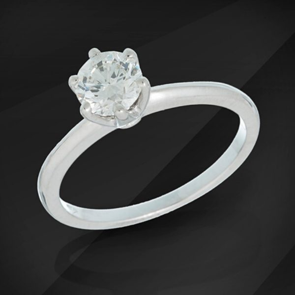 Diamond Solitaire Ring - MIKU Diamonds