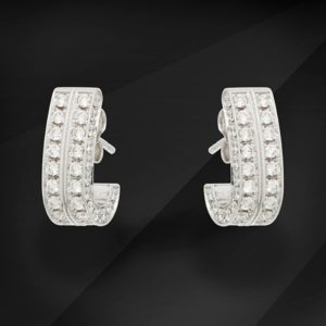 Flora Diamond earrings - MIKU Diamonds